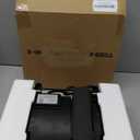 Panini Press Grill, 1000W Sandwich Maker with Non-Stick Coated Plates, Opens 180 Degrees for Any Size of Food, 3-in-1 Sandwich Press Electric Grill, Stainless Steel Surface and Removable Drip Tray (Black)