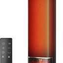 Space Heater, 1500W Electric Heaters for Indoor Use, 25.2" PTC Ceramic Heater with Remote, 24H Timer, Oscillation, Tip-Over and Overheat Protection, Fast Safety Heat for Home Office