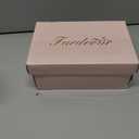 Furdeour Girls Dress Shoes Mary Jane Wedding Flower Bridesmaids Heels Glitter Princess Shoes for Kids Toddler