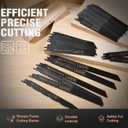 S SATC Reciprocating Saw Blades Set - 32 Pieces, for Metal & Wood, Pruner Blades, Plus Jigsaw Blades