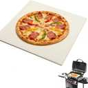 18'' Square Pizza Stone Extra Large Pizza Stone Baking Stone Cordierite Bread Stone for Oven and Grill, Thermal Shock Resistant Cooking Stoneware