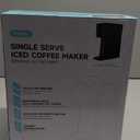 Tastyle Mini Hot and Iced Coffee Maker Single Serve, for K Cup and Ground, 6 to 14 Oz Brew Sizes, with Recipe Book, for Home, Travel, RV, Office and Dorm, Classic Black