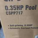 XtremepowerUS Above Ground Swimming Pool & Spa Pump with Digital Timer, Power: 115V / 60Hz / 3.6A, Horsepower: 0.75 HP (0.095 HHP / 0.45 THP)  (Model 75149)