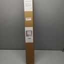 Blindify 100% Blackout Roller Shades, Free-Stop Cordless Roller Blinds for Windows, Thermal Insulated Linen Fabric Window Shades UV Protection for Home, Door, White, 31" W x 72" H