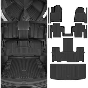 Custom Fit Floor Mats for 2026-2027 Jeep Grand Wagoneer 7 Seats