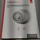 Honeywell Home CT87K1004 The Round Heat Only Manual Thermostat,Large,White,Large