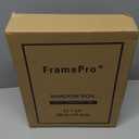 GraduatePro Shadow Box Frame 11x14 Display Case with Linen Back, Real Glass Window Door with Hinge, Picture Frame Wedding Bouquet Memorabilia Medals Photos Memory Box for Keepsakes, Carbonized Black