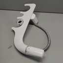 SAMODRA Ultra-Slim Hygienic Bidets Attachment for Existing Toilets - Adjustable Fresh Water Pressure Dual Nozzle (Frontal & Rear Wash) Easy to Install, Silver