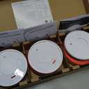 Kidde Smoke Detector, 10-Year Battery Powered, with Voice Alerts, LED Status Lights, 85 dB Alarm, 5-inches, 20SD10-V, 3 Pack