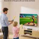 [Switch 2/1 Compatible] Baseball Bat Handle Grip, Accessories for Nintendo Switch 2/ Nintendo Switch Baseball Game Used with motion-sensing Joy-Con, Somatosensory Baseball Grip NS Left & Right Handle