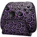 FUNLAB Switch 2 Pro Controller with Charging Dock Compatible with Switch2/OLED/Steam Deck, Wireless Bluetooth Controller with Hall Effect Joysticks, Luminex Control Gamepad with 7 LED Colors/Paddle/Turbo/Motion-Purple