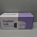 C CUSHION LAB Deep Sleep Pillow, Patented Ergonomic Contour Design for Side & Back Sleepers, Orthopedic Cervical Shape Gently Cradles Head & Provides Neck Support & Shoulder Pain Relief - Calm Grey