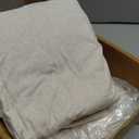 4 Piece Bed Sheets Set, 100% Cotton Jersey, Includes Super Soft, Flat and Fitted Sheets, Pillowcase, King, Oatmeal, Solid