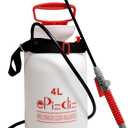 Watering Can Device for Watering Hanging Plant Basket Hard to Reach High Plant Waterer Sprayer 1 Gallon (Red 4L)