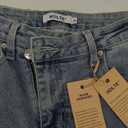 HDLTE Women Wide Leg Jeans High Waist Baggy Jeans for Women Loose Boyfriends Jeans Denim Pants Y2K 90s
 XS