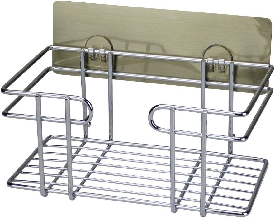 All Purpose Bathroom Kitchen Wall Caddy Basket Storage Organizer with Removable Bracket - Great for Bathroom, Kitchen, Garage, Laundry Room