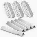 Genesis 2 Grill Parts for Weber Genesis ii 300 Series E-310 E-315 E-330 S-310 S-335 Replacement Parts, Replacement Kit for Weber 66032 SUS304 Stainless Steel Flavorizer Bars, 66795 Heat Deflectors