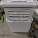 Swamp Cooler, Portable Air Conditioners with 3 wind Modes, 3 Speeds, 3.5-Gallon Water Tank for Evaporative Air Cooler Long Cooling, 45 dB Windowless Air Conditioner 120 Oscillation 4 Ice Packs, 60 inches x 60 inches x 85 inches