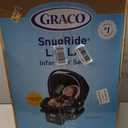 Graco SnugRide Lite LX Infant Car Seat, Studio | Ultra-Lightweight (7.2 lbs), Rear-Facing (4-30lbs, Up to 32in.), 4-Position Adjustable Base, Easy Installation, Safe & Secure