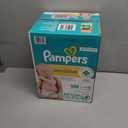 Pampers Sensitive Baby Wipes, Water Based, Clinically Proven, Hypoallergenic, and Unscented for Babies, 588 Wipes Total (7 Refill Packs) 