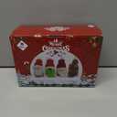 4pcs New Christmas Decoration sit Rudolph Doll Christmas Children Gift Hotel mall Window Decoration Christmas Decorations Indoor