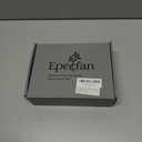 Double Hinged 5x7 Picture Frame with Real Glass in WhiteGrey- Display 4x6 with Mat or 5x7 without Mat, Foldable Photo Frame for Tabletop, Nice Gift for Family & Wedding Memories(PS006-GYX7)