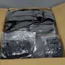 Gazebo Universal Replacement Privacy Curtain,10'13' Gazebo Outdoor Waterproof Curtains, 4-Panels Sidewall Curtains with Double Zipper for Patio Canopy, Garden and Backyard (Curtain Only) (156"W x 120"L (Pack of 4), Grey)