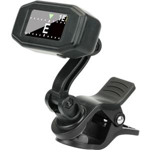 Aroma Guitar Tuner Clip On Rechargeable Chromatic Tuner for Guitar Bass Ukulele Violin Mandolin with TFT Screen Easy to Read in Strong Light
