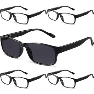 Gaoye Professional Reading Glasses for All Day - Computer Readers with Blue Light Protection - Value Pack