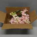 mizii 6Pcs Pink Wisteria Hanging Flowers 48" Silk Wisteria Artificial Flowers Garland Vines Fake Hanging Flowers Decoration for Wedding Flower Wall Backdrop Centerpieces Party Room Decor (Pink)