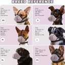 Dog Muzzle,Mesh Soft Muzzle for Small Medium Large Sized Dogs, Breathable Reflective Adjustable Puppy Muzzles with Collar for Scavenging Grooming Biting Chewing,Allows Panting and Drinking(Pink L)