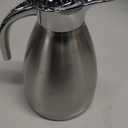 34 oz Food-grade Stainless Steel Thermal Carafe/Double Walled Vacuum Insulated Coffee Pot with Press Button Top, 12+ Hrs Heat&Cold Retention for Coffee,Tea,Beverage etc (1.0L)