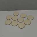 10PCS Furniture Sliders, 3 1/2" Furniture Sliders for Hardwood Floors, Reusable for Carpet, Heavy Duty Furniture Movers Sliders, Carpet, Floor Protectors (Beige)