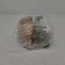 Bedsure Cute Dog Bed for Small Medium Dogs - Washable Furry Puppy Beds, Rectangle Orthopedic Corduroy Fleece Pet Beds with Removable Zipper Cover, 25x21x7inches,Sandy Beige