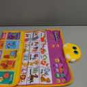 Alphabet Wall Chart, Talking ABC, Music Poster, Kids Learning Toys for Toddlers 2-4, Interactive Educational Toddler Montessori Toys, Birthday Gifts for Age 1 2 3 4 5 Year Old Girls Boys - Purple