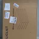 Wire Shelf Covers, 28" W X 16" D PVC Wire Rack Covers for Pantry (4pcs)