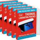 Simply Cool 3 Mil Thermal Laminating Sheets Pouches 1000ct 9 x 11.5 Inch