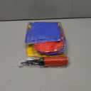 MGparty 2-in-1 Pool Games Set, Inflatable Tic-Tac-Toe Game and Cross Ring Toss Game, Summer Outdoor Pool Party Water Floating Toys for Kids Teens Adults