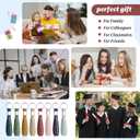 8 Pcs Teacher Appreciation Gifts Bulk for Women Men Thank You Keychains Birthday Back to School Graduation Gifts for Teachers Appreciation Keychain from Students