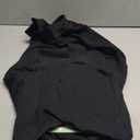 Kuoser Dog Surgery Suit Female Spay Male Neuter, Dog Leg Sleeve to Stop Licking Soft Dog Onesie for Abdominal Wound, Dog Recovery Suit Rear Leg Sleeves Pet Elbow Brace Protector, Black, 3X-Large (Back Length: 59CM / 23.22")