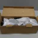 HTZSAFE 1/2 Mile Long Range Solar Driveway Alarm - Outdoor Weatherproof Wireless Motion Sensor&Detector- Portable Receiver Has Long Last Backup Battery - DIY Security System- 1 Receiver + 4 Sensors