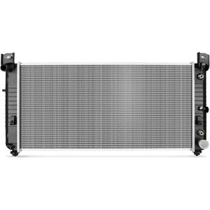 YITAMOTOR Radiator Compatible with 99-13 GMC Sierra 1500 Classic Yukon XL 1500 Cadillac Escalade EXT ESV Hummer H2 Chevrolet Avalanche Silverado 1500 Classic Tahoe Suburban 1500 OE Style Radiator