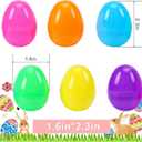 Abakuku 1000 Pcs Plastic Easter Eggs,2.35" Assorted Bright Colors Fillable Easter Eggs or Easter Hunt Party Favor Basket Stuffers Filler Classroom Prize Supplies Decor