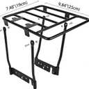 Rear Shelf Compatible with Segway Ninebot Max G30 G30LP Electric Scooter, Cargo Rack Accessories Thickened Steel Parts Designed for Heavy Loads