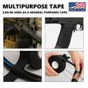 Grip Tape Waterproof Handgun 2 Pack Grip Tape Non-Adhesive Multipurpose Gun Tape for Rifles Shotguns and Handguns 1 Inch x 22.86 Yards