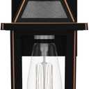 Porch Lights with GFCI Outlet, Dusk to Dawn Outdoor Lights with Outlet, 3 Lighting Modes Exterior Light Fixture Waterproof, Outside Lights for House Front Door Patio Garage