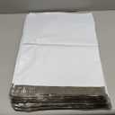 Fuxury Large Poly Mailers 14.5x19'' 100Pcs, Shipping Bags for Clothing, Strong Adhesive Sealing Mailing Envelopes, Waterproof Heavy Duty Postal Mailer Poly Bags for Small Business (White)