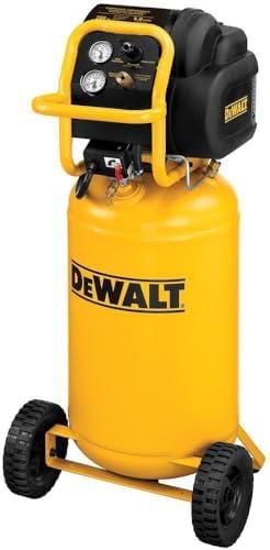 DEWALT Vertical Portable Compressor, 1.9 Hp 225 Psi Oil Free High Pressure Low Noise (D55168)