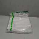 Alwayspon Peel and Stick Vinyl Floor Tiles 12"x12" 24Pcs, Self-Adhesive Flooring Sticker for Kithchen Bathroom Dinning Room Bedroom Home Decor DIY, Milk White&Sage Green (11.81inch/30CM x24Pcs)