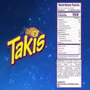 Takis Blue Heat Potato Chip Crisps, 5.5oz Can (EXP 02/03/28)